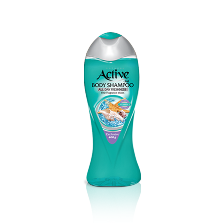 Active Body Shampoo green blue 400 gr