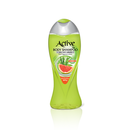 Active Body Shampoo green 400 gr