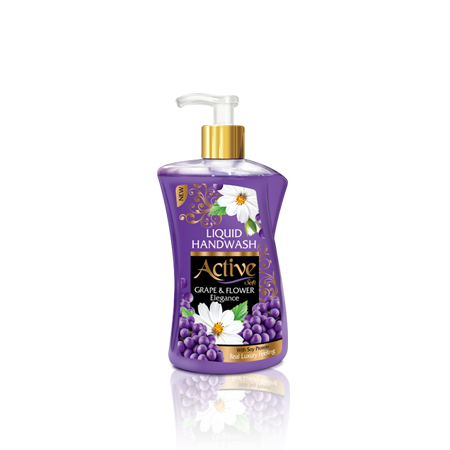 Active Shell Hand Wash Liquid with Soybean Protein violet 450 gr 