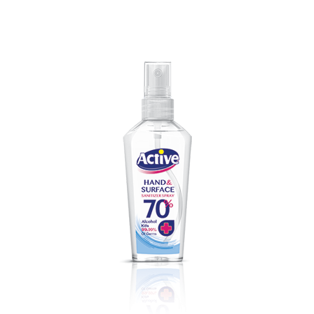  Active Hand and Surface Sanitizing Spray 75 ml